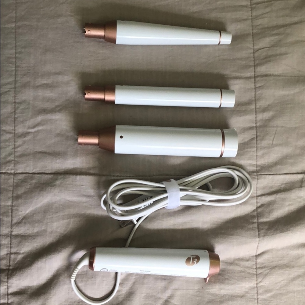 T3 Whirl Trio Interchangeable Styling Wand Set